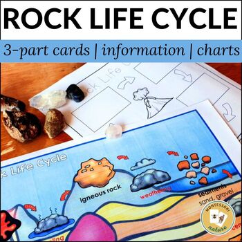 Preview of Three Types of Rocks Sort Rock Life Cycle