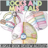 Three Types of Rocks and Minerals with Rock Cycle Circle Book