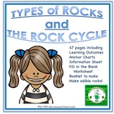 Three Types of Rocks and the Rock Cycle