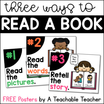 Preview of Three Ways to Read a Book Posters