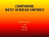 Three West African Empires Graphic Organizer PowerPoint