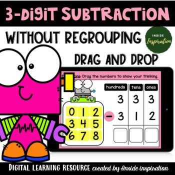 Preview of Three-digit Numbers Subtraction without Regrouping using the Standard Algorithm