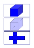 Three-dimensional geometrical shapes, English