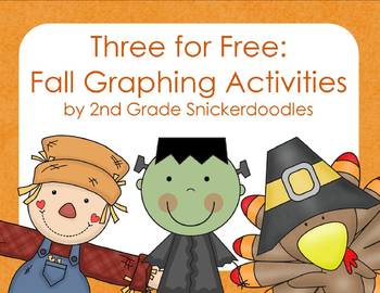 Preview of Three for Free: Fall Graphing Activities