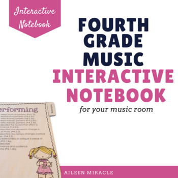 Preview of Music Interactive Notebook {Fourth Grade}