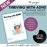 Thriving with ADHD eBook for Teens & Adults with ADHD