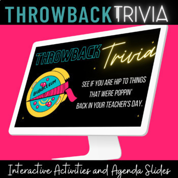 Preview of Throwback 90s & 2000s Trivia | Morning Meeting, Building Relationships, SEL