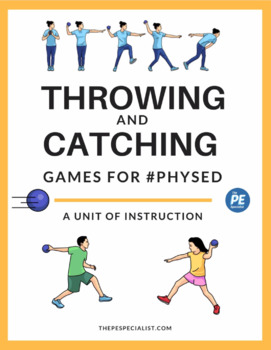 Preview of Throwing and Catching Unit Plan and Resources Pack for PE Class