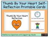 Thumb By Your Heart Self- Reflection Printable Cards