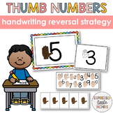Thumb Numbers Reversals Handwriting Strategy