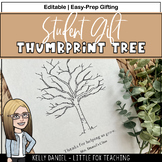 Thumbprint Tree | Grandparents Day Gift | Principal Gift |