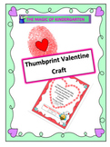 Thumbprint Valentine Craft