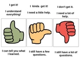 Thumbs Check for Understanding