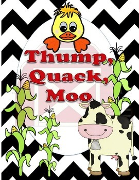 Preview of STEM Thump, Quack, Moo: A Complete Collection of Centers and Activities For K-2