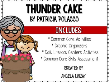 Thunder Cake Worksheets Teaching Resources Teachers Pay Teachers