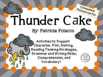 Thunder Cake Activities and Worksheets | Mrs. Karle's Sight and Sound  Reading