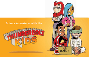 Preview of Thunderbolt Kids Science Comic Books Grade 5