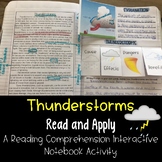 Thunderstorms Reading Comprehension Passage and Activity f