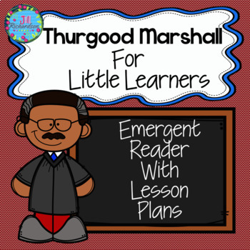 Preview of Thurgood Marshall Black History Month ESL Kindergarten Activities 1st 2nd
