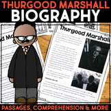 Thurgood Marshall Biography Research, Reading Passage, Gra