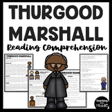 Thurgood Marshall Biography Reading Comprehension Black Hi