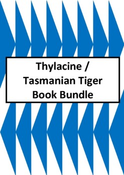 Preview of Thylacine / Tasmanian Tiger Book Bundle - Worksheets for 4 Books