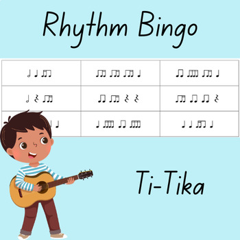 Preview of Ti-Tika Rhythm Bingo