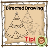 TiPi Directed Drawing | Indigenous Peoples | Native Americ