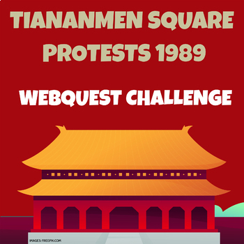 Preview of Tiananmen Square Protests 1989 WebQuest with Interactive Google Notebook