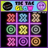 Tic Tac "Glow" Neon Clipart