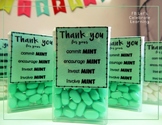 Tic Tac Mint. Gift for parents, volunteers, and other teachers!