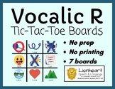 Tic-Tac-Toe! - Artic & Lang - VOCALIC R PACK - Teletherapy