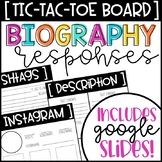 Tic-Tac-Toe Biography Responses