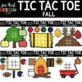 Tic Tac Toe Clipart -  Fall Clip Art  - Jen Hart Design
