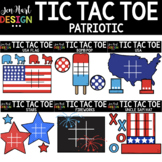 Tic Tac Toe Clipart -  Patriotic Clip Art  - Jen Hart Design