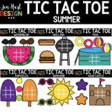 Tic Tac Toe Clipart -  Summer Clip Art  - Jen Hart Design