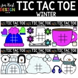 Tic Tac Toe Clipart -  Winter Clip Art  - Jen Hart Design