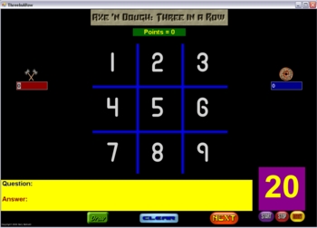 Preview of Tic Tac Toe Computer Video Game Using Review Questions