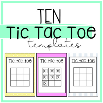 Basic template for Tic Tac Toe multiplayer game - Free Templates, Designs,  and Block Combinations - Community