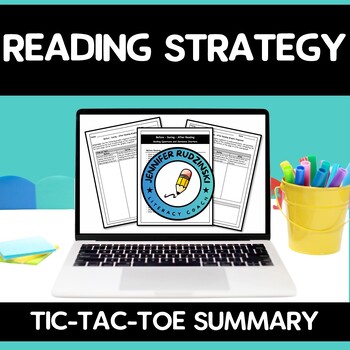 Preview of Reading Strategy - Tic-Tac-Toe Summarizing