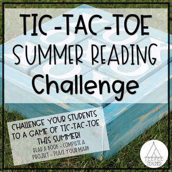 Preview of Tic-Tac-Toe Summer Reading Challenge