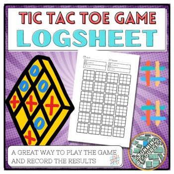 Tic-Tac-Toe Game 2 Player Book: 100 Game Sheets - 1200 Tic-Tac-Toe Blank  Games - 6 x 9 Tic-Tac-Toe Game (Tic Tac Toe Notebook/Journal For Kids 