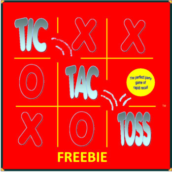 Preview of Tic Tac Toss Freebie - an interactive ELA game