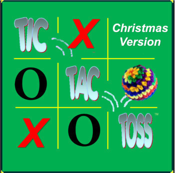 Preview of Tic Tac Toss Christmas Edition - a Christmas party game