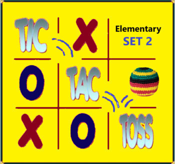 Preview of Tic Tac Toss Elementary: Set 2 - an interactive ELA game