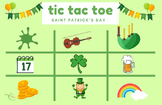 Tic tac toe/ cross and circle Saint Patrick's Day