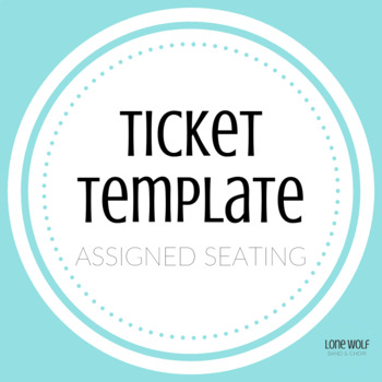 Preview of Ticket Template