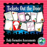 Tickets Out the Door: Exit Slips for Formative Assessment