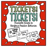 Tickets! Tickets!  Printable Raffles and Tickets for Posit