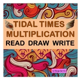 Tidal Times Multiplication Concept and Facts-Read, Draw, Write